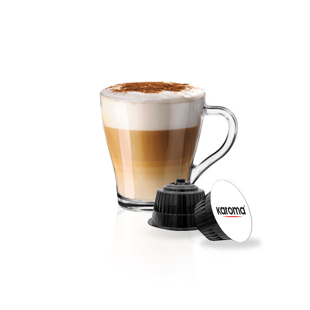 Capsulas compatibles Nescafe* Dolce Gusto* de Cafe Cappuccino , 16 capsulas