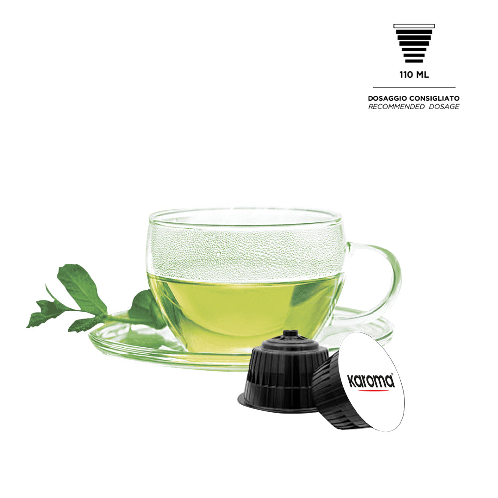Capsulas compatibles Nescafe* Dolce Gusto* de Te Verde , 16 capsulas